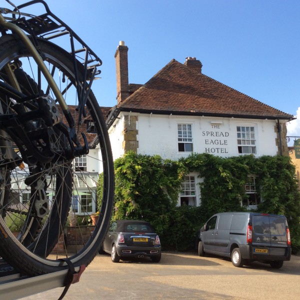 Family cycling in West Sussex and the South Downs